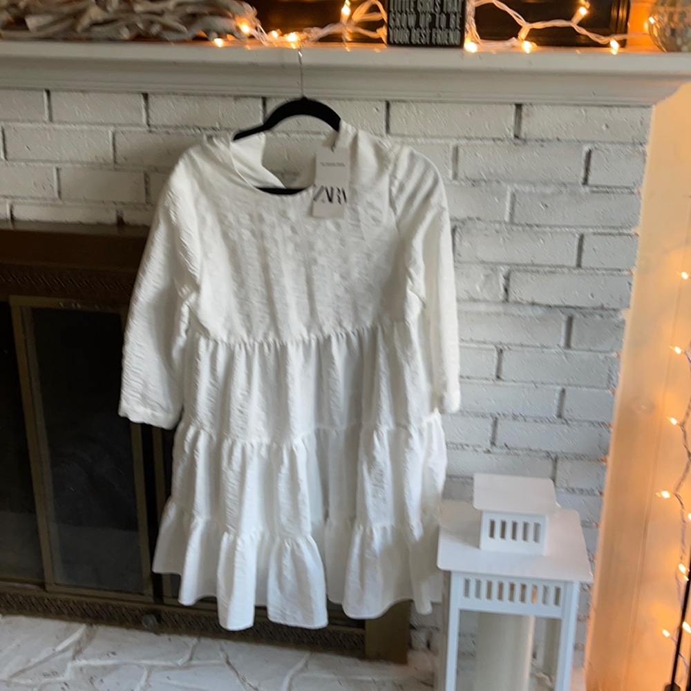 Gorgeous white Zara dress!!